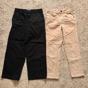 (2 pair) Boys size 7 pants